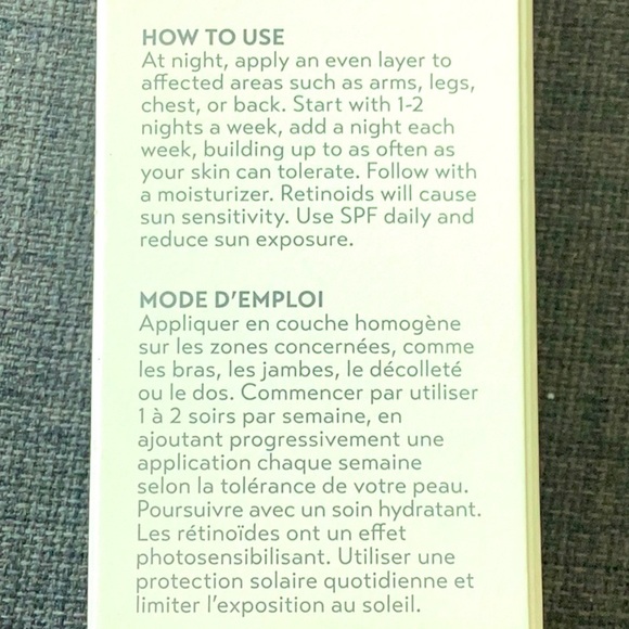 NWT SHANI DARDEN BODY REFORM RETINOL RETINOID TREATMENT SERUM texture firm - Picture 11 of 11